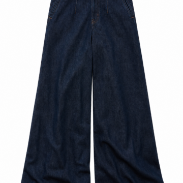 Dark Indigo High-Rise Wide Leg Relaxed Jeans