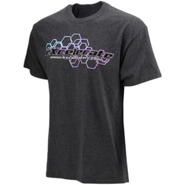Dark Heather Charcoal Excelerate Graphic T-Shirt