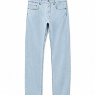 Light Blue Classic Straight-Leg Jeans
