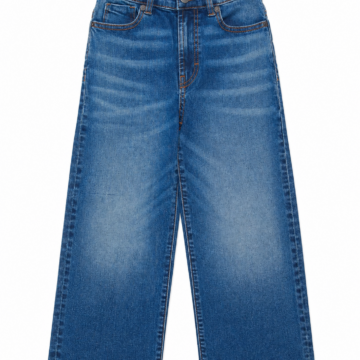 Medium Wash Wide Leg Jeans